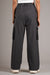 Grey High Rise Pleated Cargo Trouser